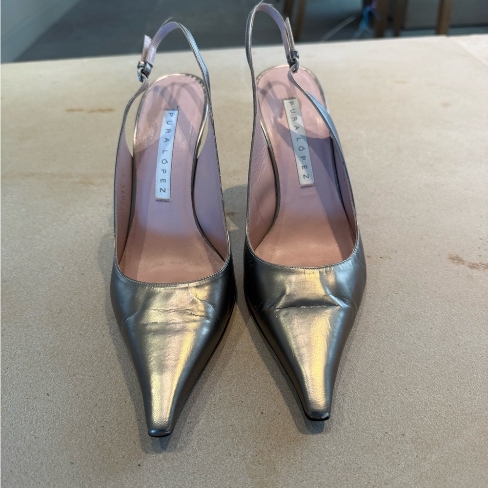 Pura Lopez Slingback Heel